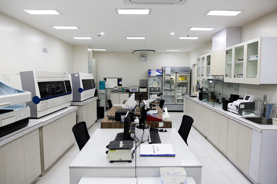automated lab office